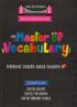 Master of Vocabulary: Perbanyak Kosakata Bahasa Inggrismu